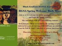 BGSA Spring Welcome Back Mixer BGSA Spring Welcome Back Mixer