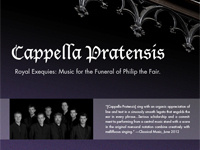Visiting Artists: Cappella Pratensis Visiting Artists: Cappella Pratensis