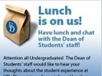 Lunch with the Dean of Students' Staff Lunch with the Dean of Students' Staff