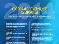 2014 Corporate Governance Symposium 2014 Corporate Governance Symposium