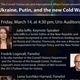 Putin, Ukraine, and a New Cold War?