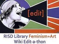 Providence Art+Feminism Wikipedia Edit-a-thon Providence Art+Feminism Wikipedia Edit-a-thon
