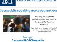 Research Opportunity – Are you afraid of public speaking?