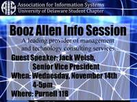 Booz Allen Info Session Booz Allen Info Session