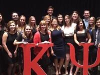 Kappa Psi Voluteering at SafeNetRx