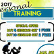 2017 Personal Training 2017 Personal Training