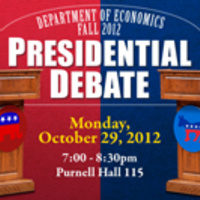Dept of Economics Presidential Debate