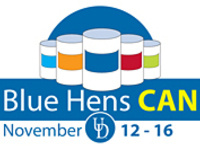 Blue Hens CAN Food Drive Blue Hens CAN Food Drive