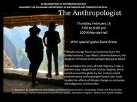 'The Anthropologist' with special guest Susie Crate 'The Anthropologist' with special guest Susie Crate