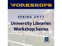 Spring 2017 University Libraries Workshop Series: 360 Video: Capture Your Own Immersive Experience
