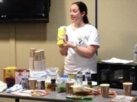 6 Weeks to the beach nutrition demonstration