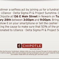 Chipotle Fundraiser!