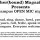 Etherbound's Open Mic Night Etherbound's Open Mic Night
