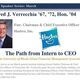 URI FMA: Former Hasbro Chairman & CEO Al Verrecchia '67, '72 URI FMA: Former Hasbro Chairman & CEO Al Verrecchia '67, '72