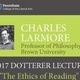 2017 Dotterer Lecture