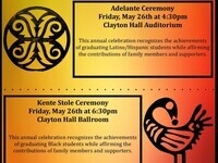 Adelante and Kente Stole Ceremonies Adelante and Kente Stole Ceremonies