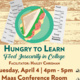 Community Conversations: Hungry to Learn: Food Insecurity in College Community Conversations: Hungry to Learn: Food Insecurity in College