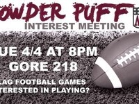 Powder Puff Interest Meeting Powder Puff Interest Meeting