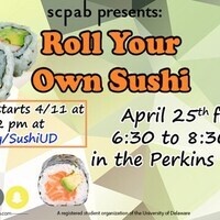 scpab presents: Roll Your Own Sushi