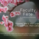 Faculty Fête Faculty Fête