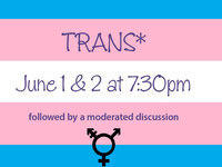 TRANS* A Play TRANS* A Play