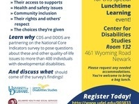 Center for Disability Studies Lunch-n-Learn Center for Disability Studies Lunch-n-Learn
