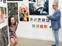 Pre-College Foundations Exhibition Opening Reception Pre-College Foundations Exhibition Opening Reception