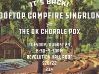 Rooftop Campfire Singalong with The OK Chorale PDX Rooftop Campfire Singalong with The OK Chorale PDX