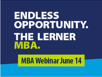 Lerner MBA Webinar Lerner MBA Webinar