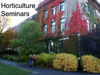Horticulture seminar: Grapevine Trait Genetics and Improvement Horticulture seminar: Grapevine Trait Genetics and Improvement