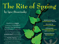 Berkshire Symphony: The Rite of Spring Berkshire Symphony: The Rite of Spring