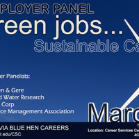 Employer Panel: Stroud Water Resource Center, O'Brien & Gere Environmental Consulting, EPA, Produce Marketing Association and the Peace Corp.