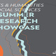 Arts & Humanities/Social Sciences Summer Research Showcase