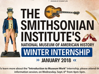 Smithsonian Winter Internship Info Session Smithsonian Winter Internship Info Session