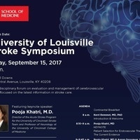 University of Louisville Stroke Symposium University of Louisville Stroke Symposium
