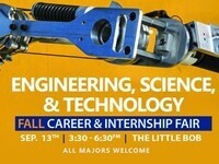 Engineering, Science & Technology Fall Career & Internship Fair Engineering, Science & Technology Fall Career & Internship Fair