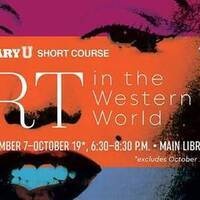 Art in the Western World Short Course w/Christina Carbone