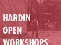 Hardin Open Workshops: ORCID: Open Researcher and Contributor ID