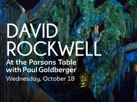 David Rockwell At The Parsons Table with Paul Goldberger