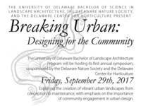Breaking Urban: Designing for the Community Breaking Urban: Designing for the Community