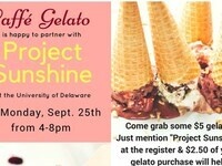Caffé Gelato Fundraiser!! Caffé Gelato Fundraiser!!