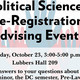Political Science Pre-Registration Meeting