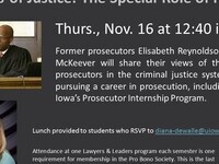Lawyers & Leaders: Ministers of Justice - The Special Role of Prosecutors.