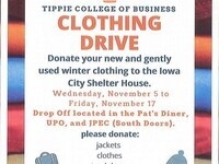 Tippie Senate Clothing Drive