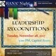 OHANA! presents Leadership Recognitions