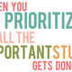 Time Management: Understanding Your Priorities