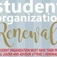 Student Organization Renewals (Cancelled)