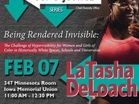 Being Rendered Invisible: The Challenge of Hypervisibility for Women and Girls of Color in Historically White Spaces, Schools, and Universities