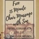 Chair Massages with Sue