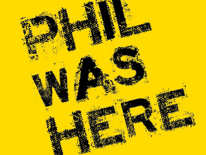 Phil Was Here logo